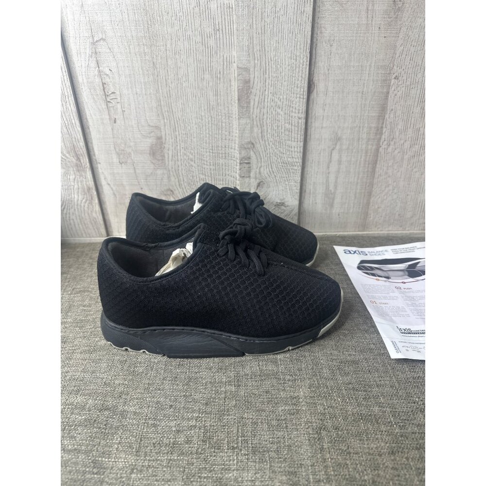 Axis Balance Shoes Women Black Lace Up Athletic Sneakers Size 5.5 - Picture 2 of 9